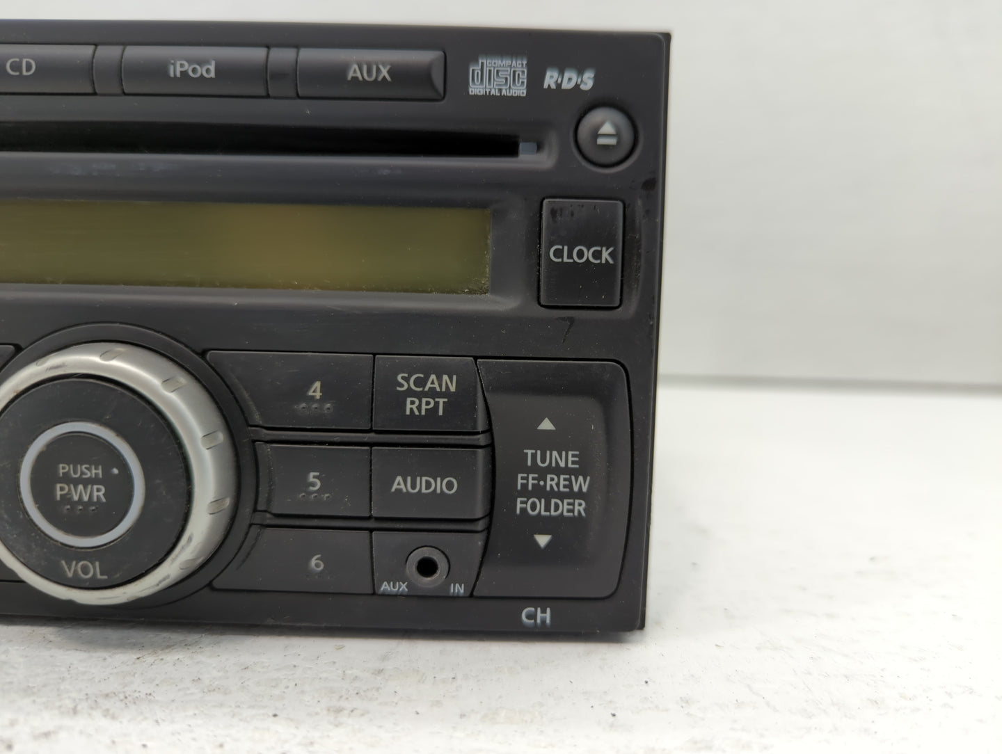 2014 Nissan Juke Radio AM FM Cd Player Receiver Replacement P/N:28185 4FV0A Fits OEM Used Auto Parts - Oemusedautoparts1.com