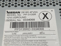 2014 Nissan Juke Radio AM FM Cd Player Receiver Replacement P/N:28185 4FV0A Fits OEM Used Auto Parts - Oemusedautoparts1.com