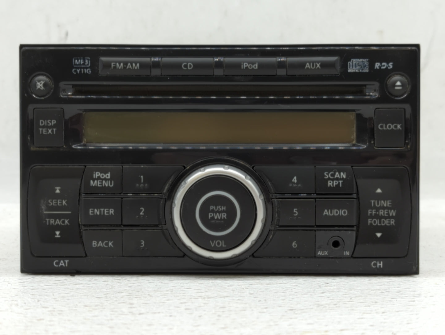 2011-2014 Nissan Juke Radio AM FM Cd Player Receiver Replacement P/N:28185 1KM2A Fits Fits 2011 2012 2013 2014 OEM Used Auto