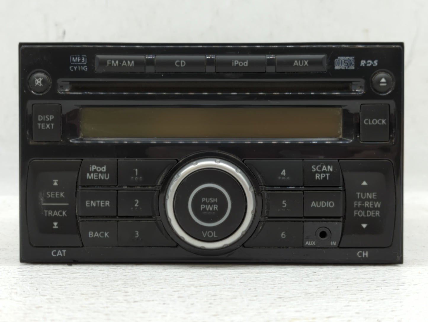 2011-2014 Nissan Juke Radio AM FM Cd Player Receiver Replacement P/N:28185 1KM2A Fits Fits 2011 2012 2013 2014 OEM Used Auto