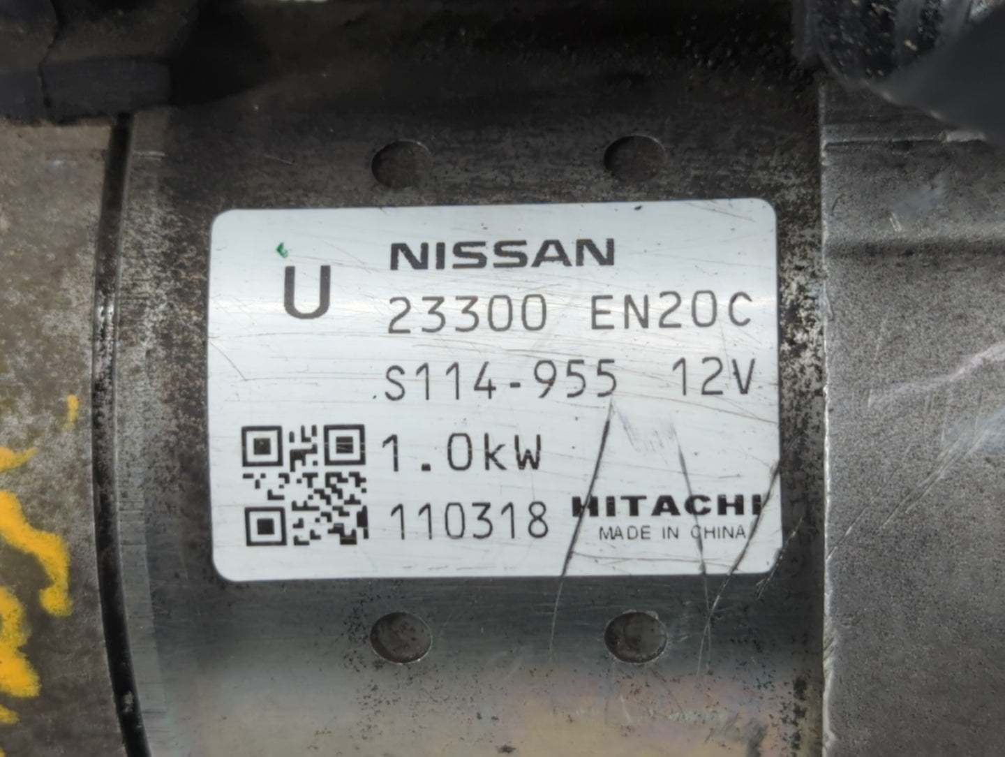 2013-2017 Nissan Juke Car Starter Motor Solenoid OEM P/N:23300 EN20C Fits Fits 2013 2014 2015 2016 2017 2018 2019 2020 OEM U