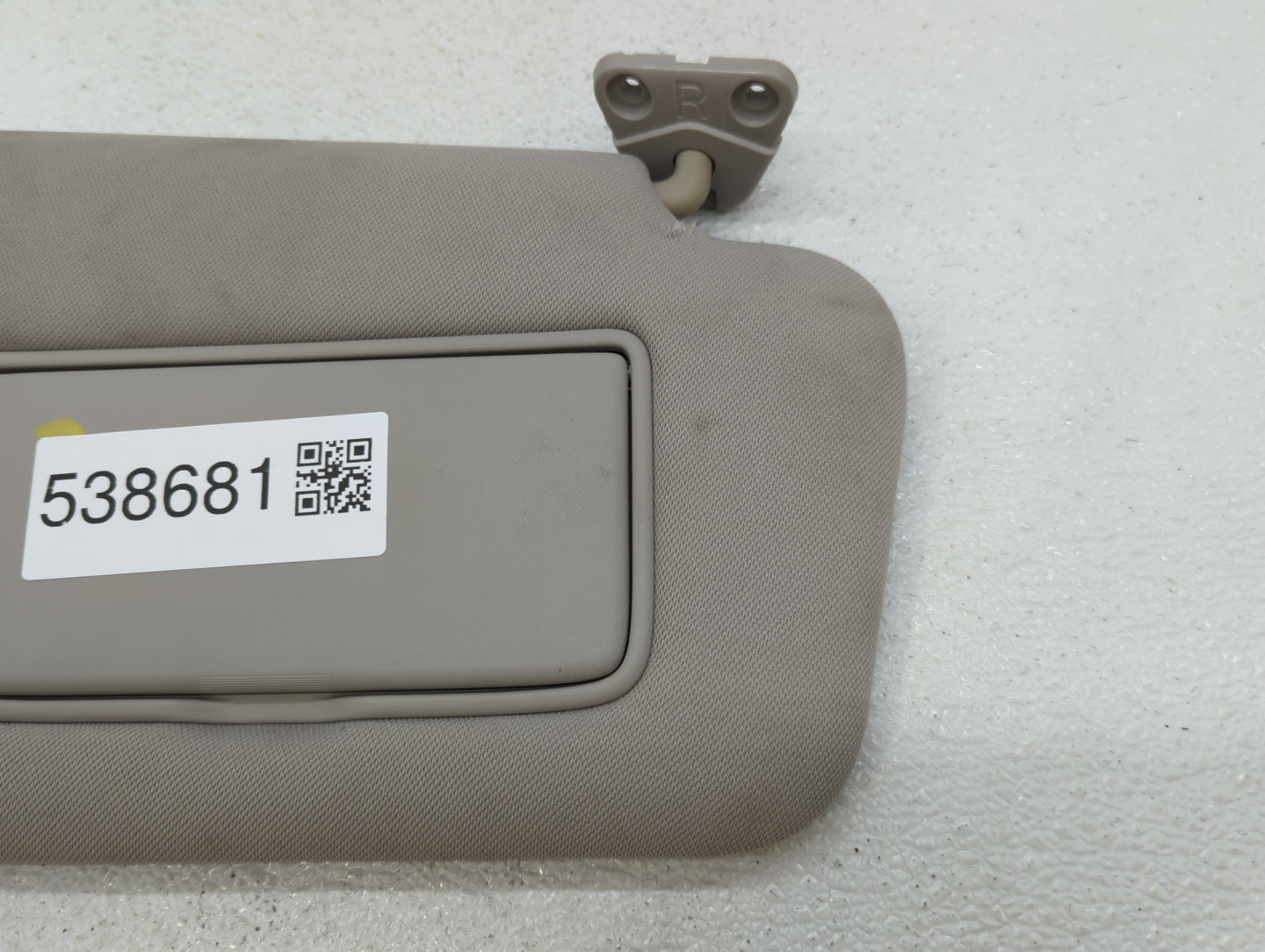 2014 Nissan Juke Sun Visor Shade Replacement Driver Left Mirror Fits OEM Used Auto Parts - Oemusedautoparts1.com