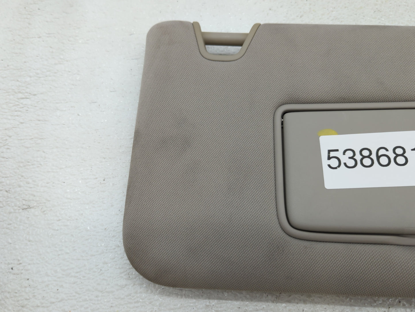 2014 Nissan Juke Sun Visor Shade Replacement Driver Left Mirror Fits OEM Used Auto Parts - Oemusedautoparts1.com