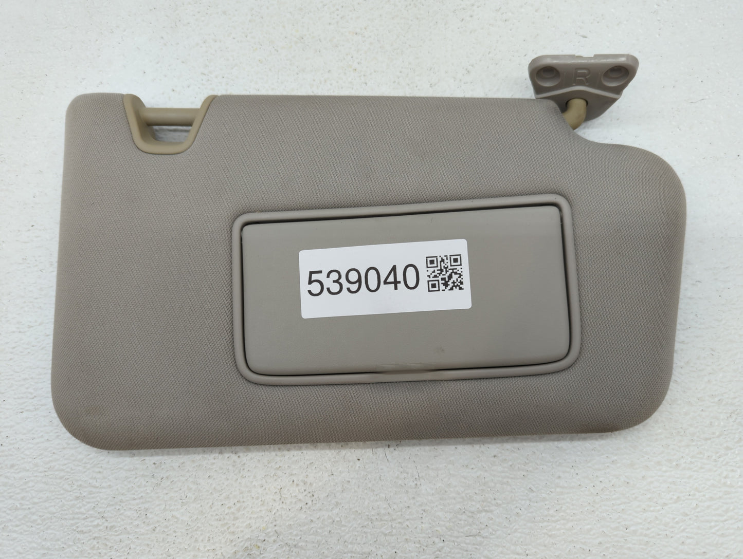 2014 Nissan Juke Sun Visor Shade Replacement Passenger Right Mirror Fits OEM Used Auto Parts - Oemusedautoparts1.com