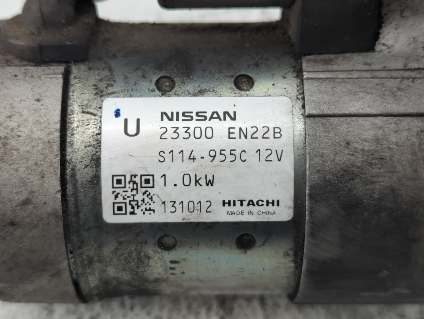 2013-2017 Nissan Juke Car Starter Motor Solenoid OEM P/N:23300 EN22B Fits Fits 2013 2014 2015 2016 2017 2018 2019 2020 OEM U