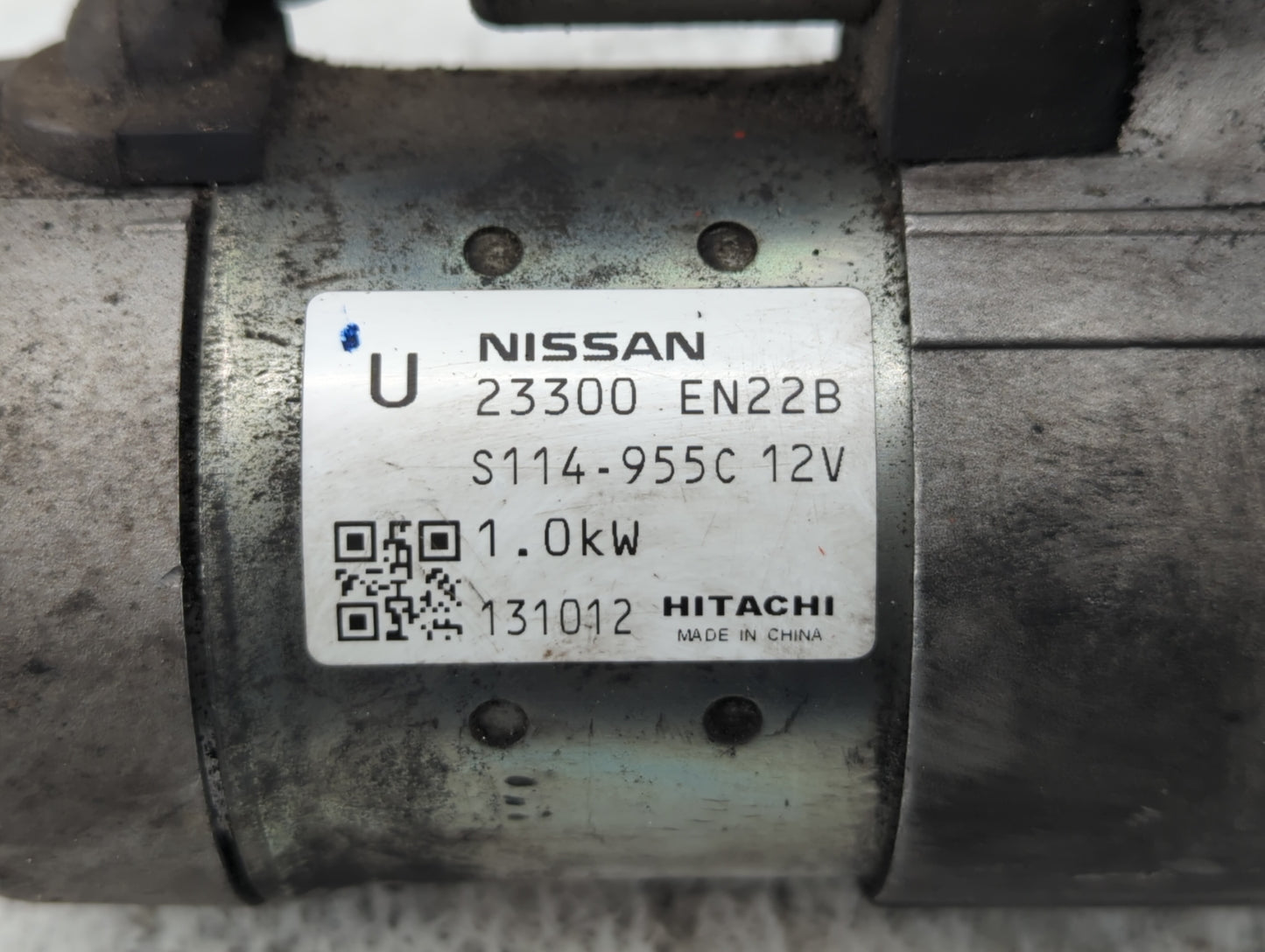 2013-2017 Nissan Juke Car Starter Motor Solenoid OEM P/N:23300 EN22B Fits Fits 2013 2014 2015 2016 2017 2018 2019 2020 OEM U