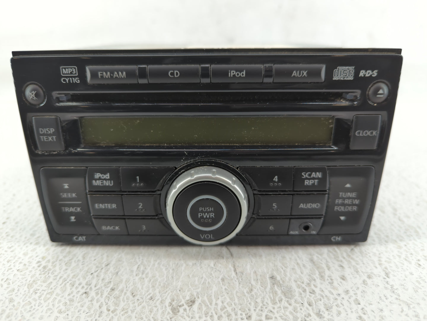 2011-2014 Nissan Juke Radio AM FM Cd Player Receiver Replacement P/N:28185 1KM2A Fits Fits 2011 2012 2013 2014 OEM Used Auto