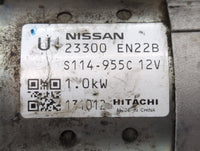 2013-2017 Nissan Juke Car Starter Motor Solenoid OEM P/N:S114-955C 12V 23300 EN22B Fits OEM Used Auto Parts - Oemusedautopar