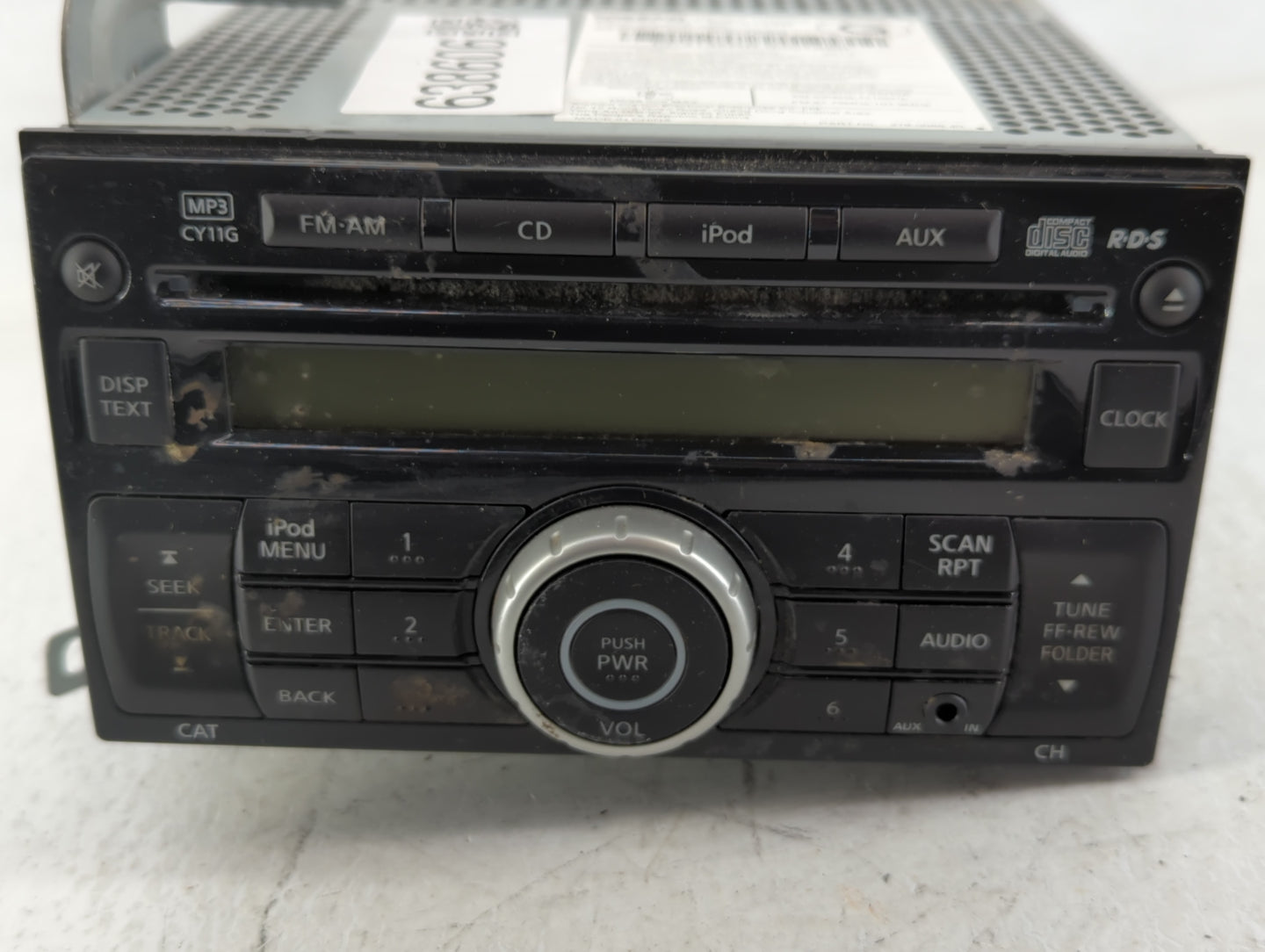 2011-2014 Nissan Juke Am Fm Cd Player Radio Receiver - Oemusedautoparts1.com