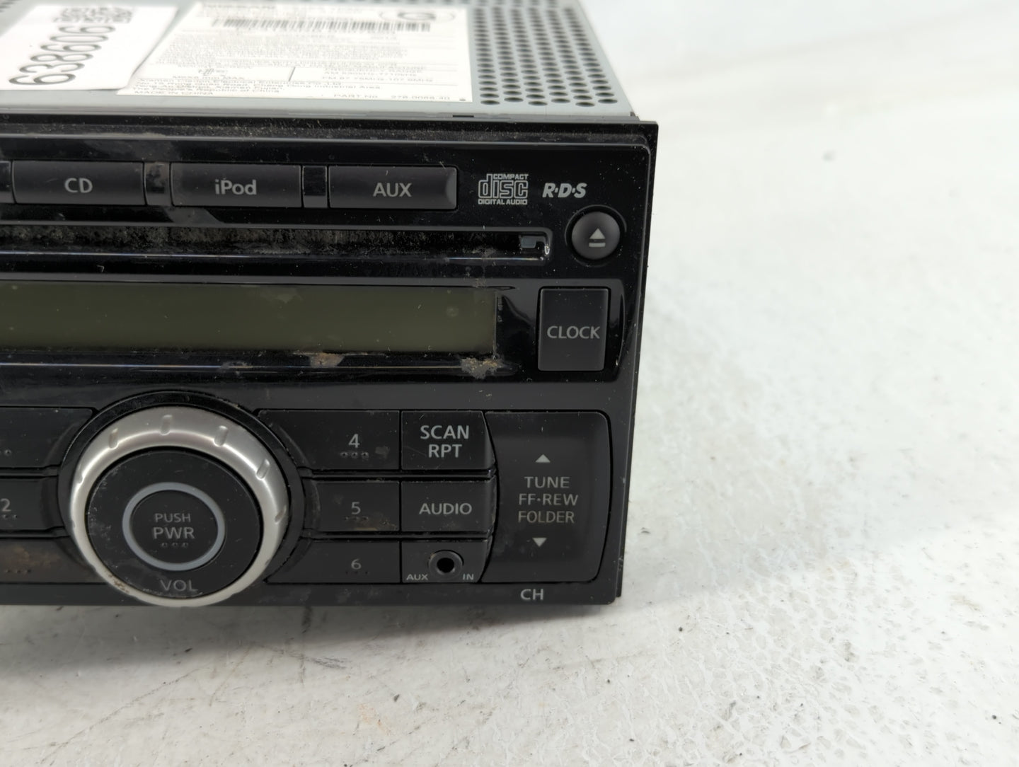 2011-2014 Nissan Juke Am Fm Cd Player Radio Receiver - Oemusedautoparts1.com