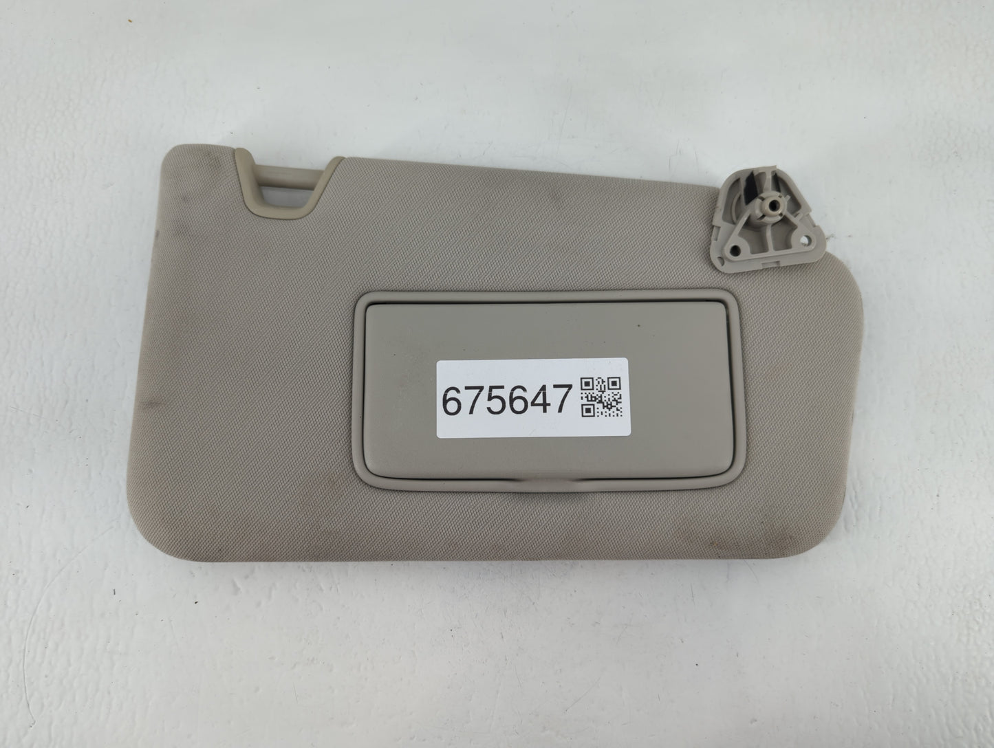2014 Nissan Juke Sun Visor Shade Replacement Passenger Right Mirror Fits OEM Used Auto Parts - Oemusedautoparts1.com
