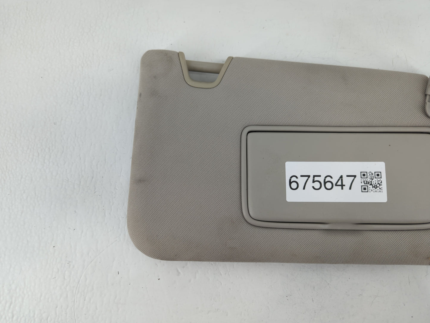 2014 Nissan Juke Sun Visor Shade Replacement Passenger Right Mirror Fits OEM Used Auto Parts - Oemusedautoparts1.com