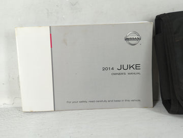 2014 Nissan Juke Owners Manual Book Guide P/N:TOOUM-1KA6D OEM Used Auto Parts