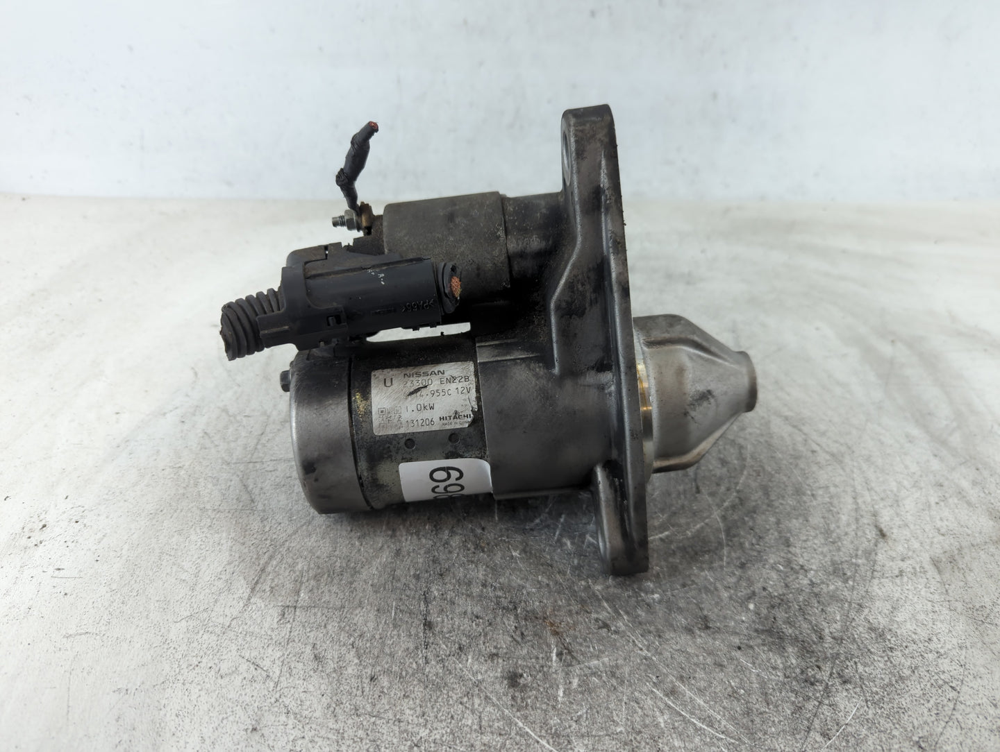 2013-2017 Nissan Juke Car Starter Motor Solenoid OEM P/N:S114-955C 12V 23300 EN22B Fits OEM Used Auto Parts - Oemusedautopar