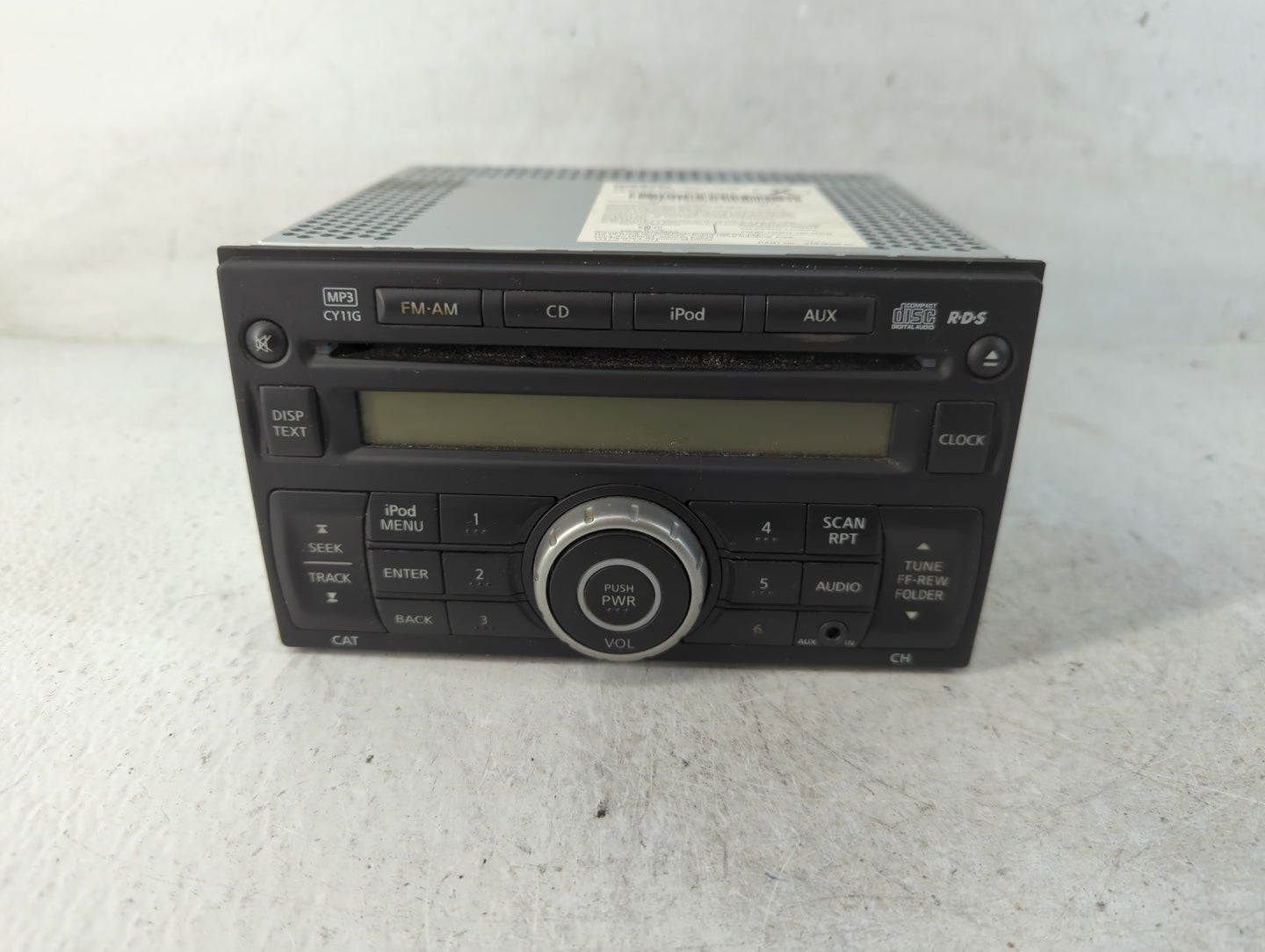 2014 Nissan Juke Radio AM FM Cd Player Receiver Replacement P/N:28185 4FV0A Fits OEM Used Auto Parts - Oemusedautoparts1.com
