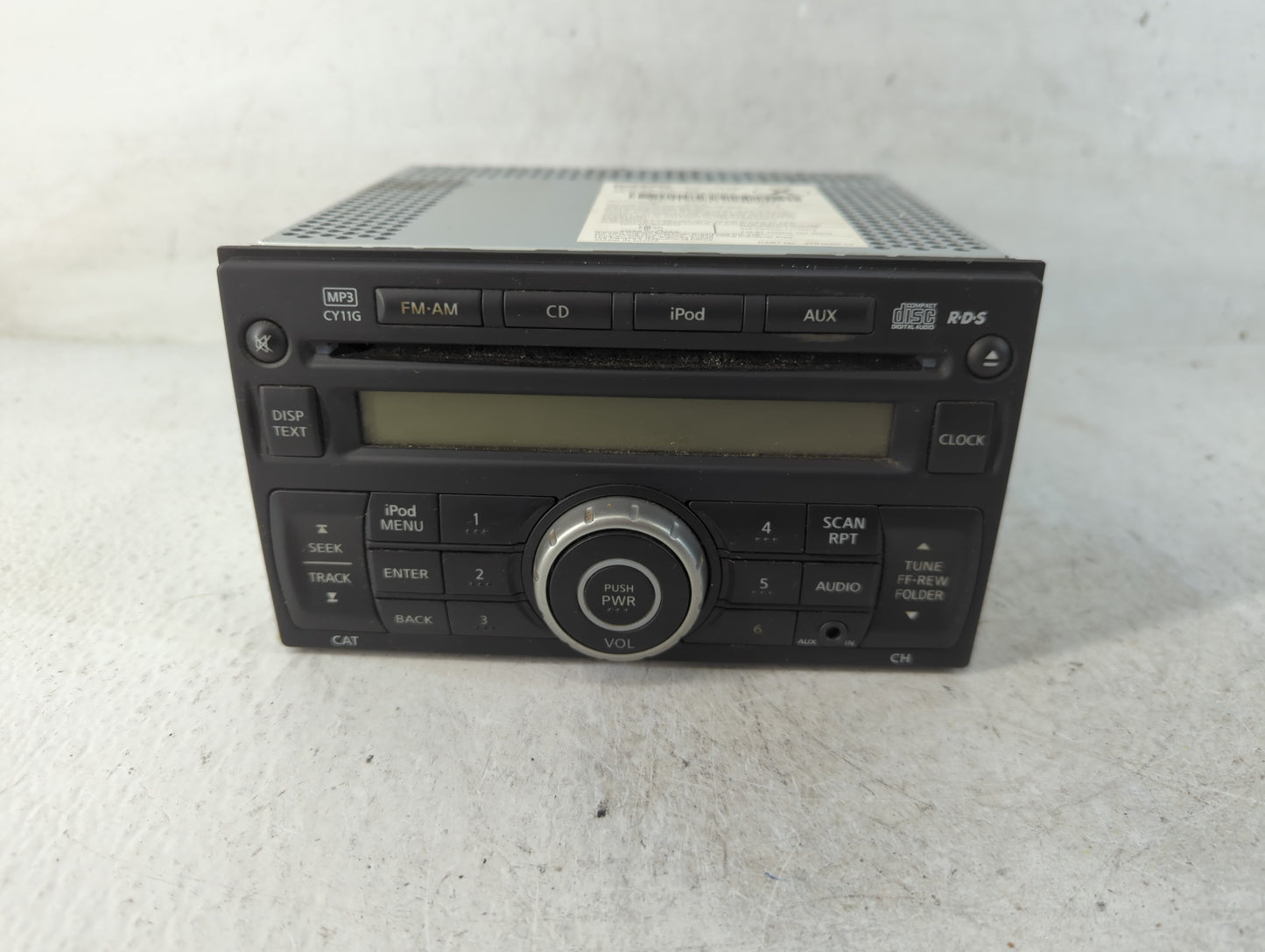 2014 Nissan Juke Radio AM FM Cd Player Receiver Replacement P/N:28185 4FV0A Fits OEM Used Auto Parts - Oemusedautoparts1.com