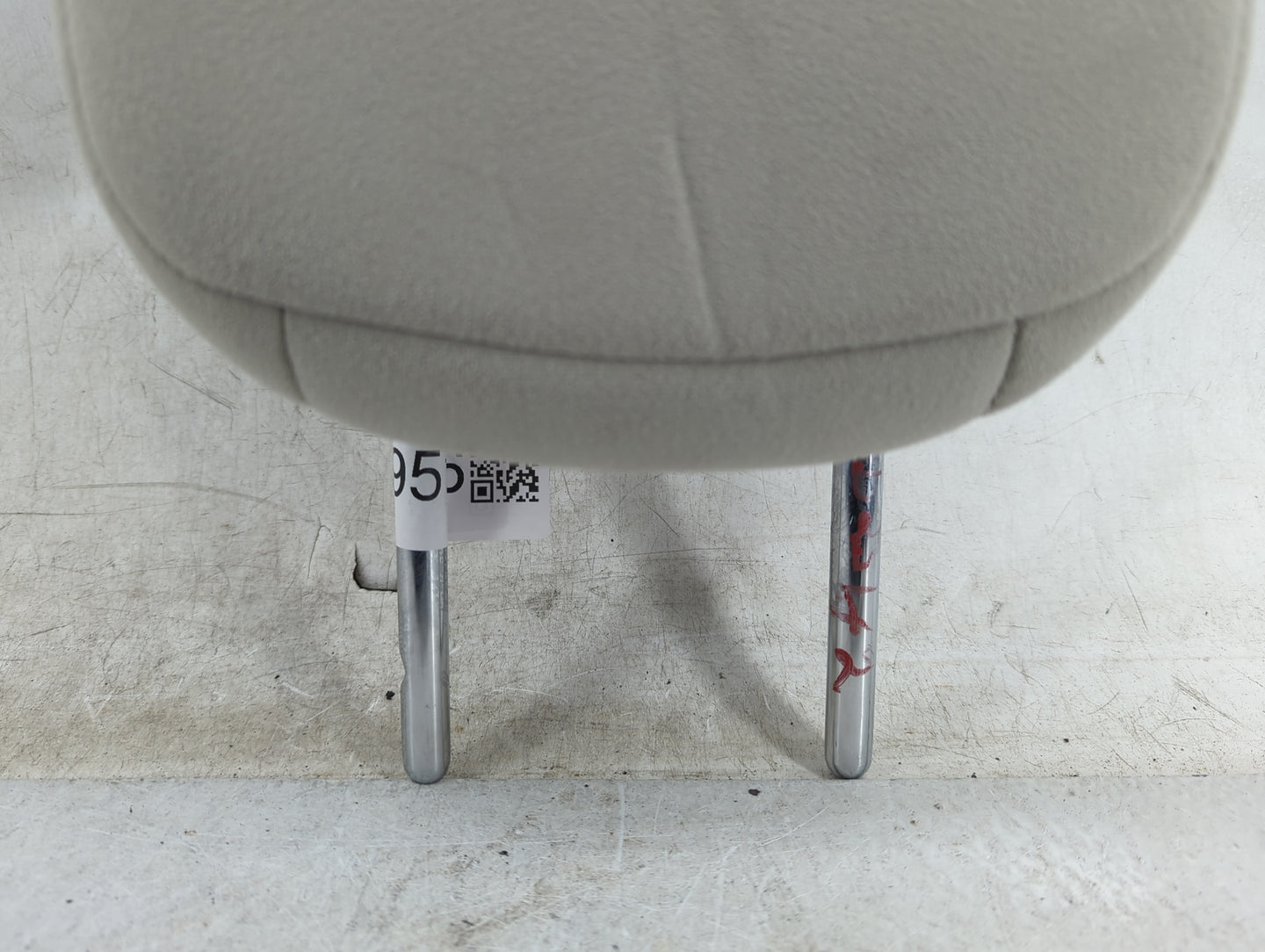 2014-2015 Nissan Leaf Headrest Head Rest Front Driver Seat Grey - Oemusedautoparts1.com