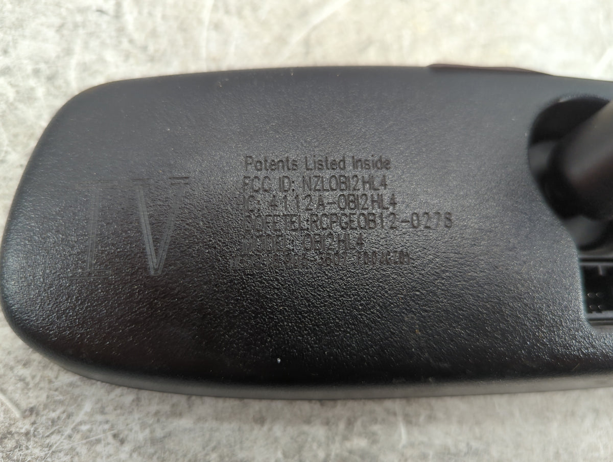 2013-2021 Nissan Leaf Interior Rear View Mirror Replacement OEM P/N:NZLOBI2HL4 4112A-OBI2HL4 Fits OEM Used Auto Parts - Oemu