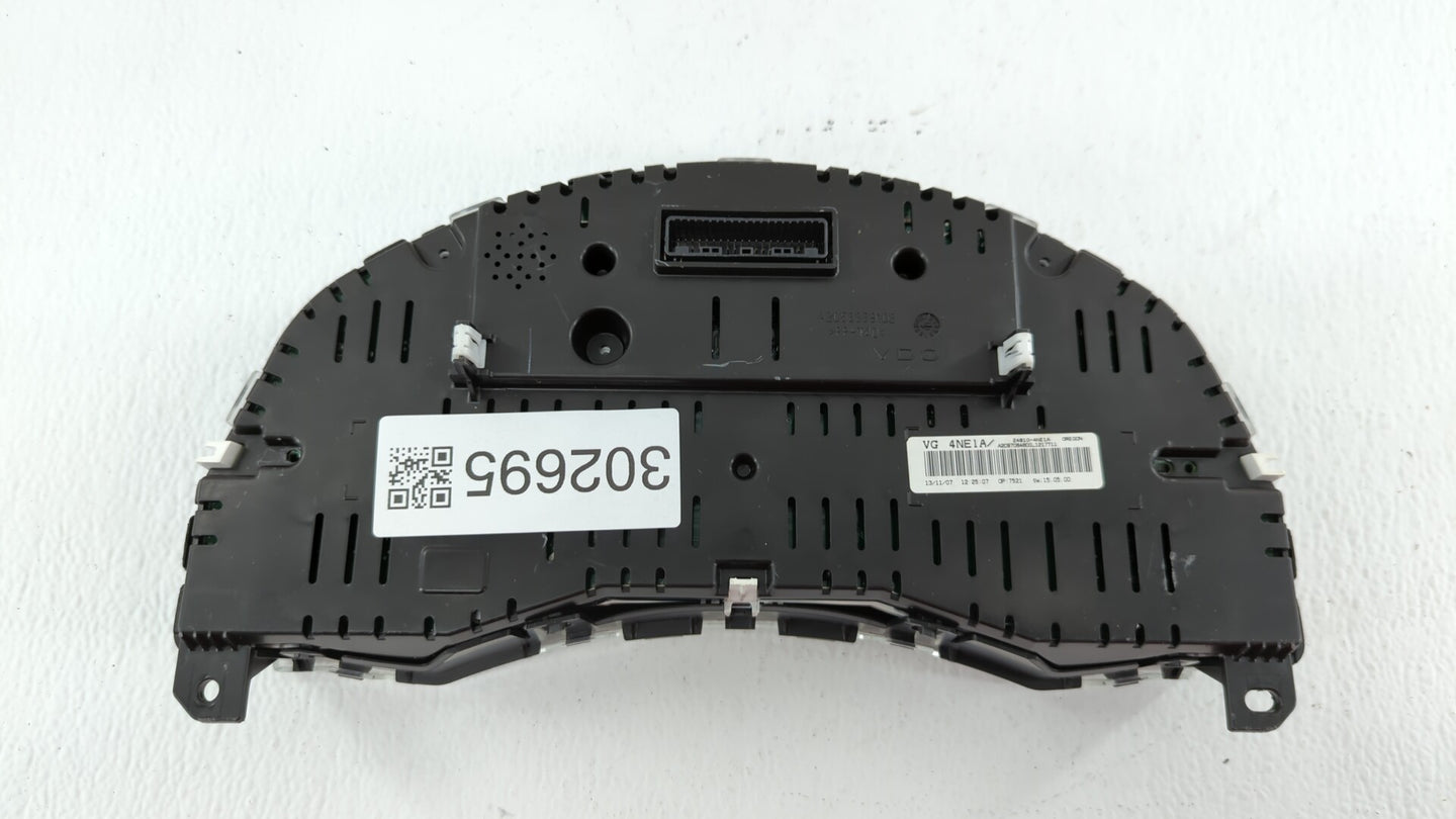2014 Nissan Leaf Instrument Cluster Speedometer Gauges P/N:24810-4NE1A Fits OEM Used Auto Parts - Oemusedautoparts1.com