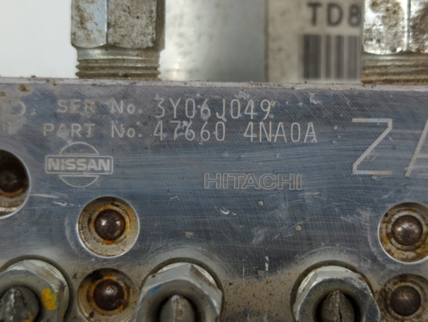 2014-2015 Nissan Leaf ABS Pump Control Module Replacement P/N:47660 4NA0A Fits Fits 2014 2015 OEM Used Auto Parts - Oemuseda