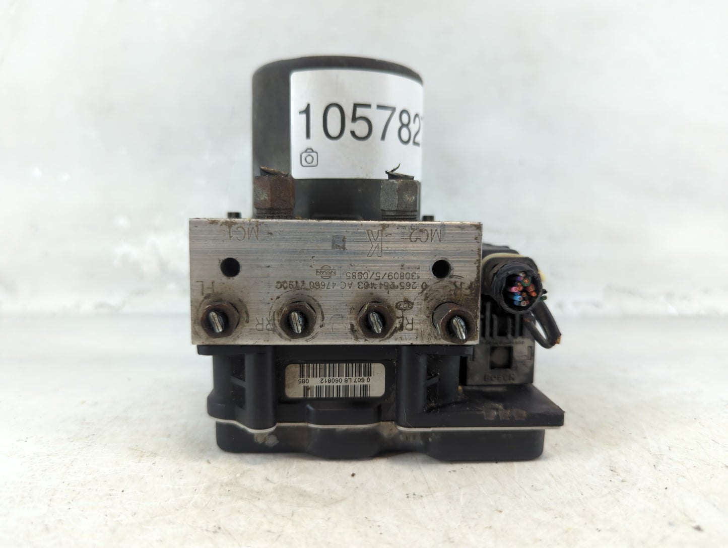 2014 Nissan Maxima ABS Pump Control Module Replacement P/N:47660 7Y90C 0 265 251 463 AC Fits OEM Used Auto Parts - Oemusedau
