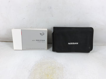 2014 Nissan Maxima Owners Manual Book Guide P/N:OM14E 0A35U0 OEM Used Auto Parts - Oemusedautoparts1.com
