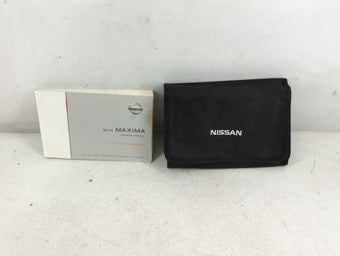 compare product 2014 Nissan Maxima Owners Manual Book Guide P/N:OM14E 0A35U0 OEM Used Auto Parts