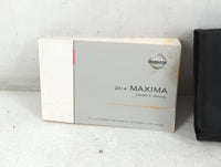 2014 Nissan Maxima Owners Manual Book Guide P/N:OM14E 0A35U0 OEM Used Auto Parts - Oemusedautoparts1.com