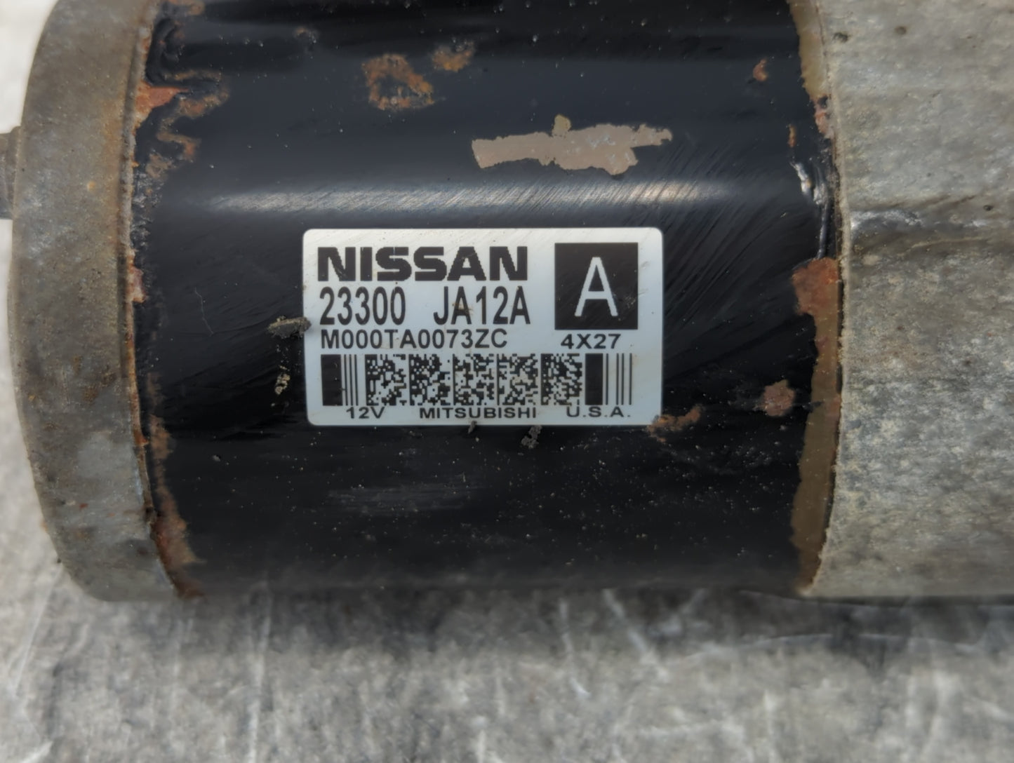 2009-2014 Nissan Maxima Car Starter Motor Solenoid OEM P/N:23300 JA12A Fits Fits 2007 2008 2009 2010 2011 2012 2013 2014 OEM