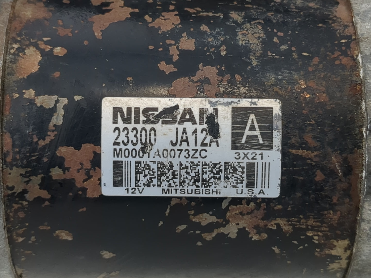 2009-2014 Nissan Maxima Car Starter Motor Solenoid OEM P/N:23300 JA12A Fits Fits 2007 2008 2009 2010 2011 2012 2013 2014 OEM