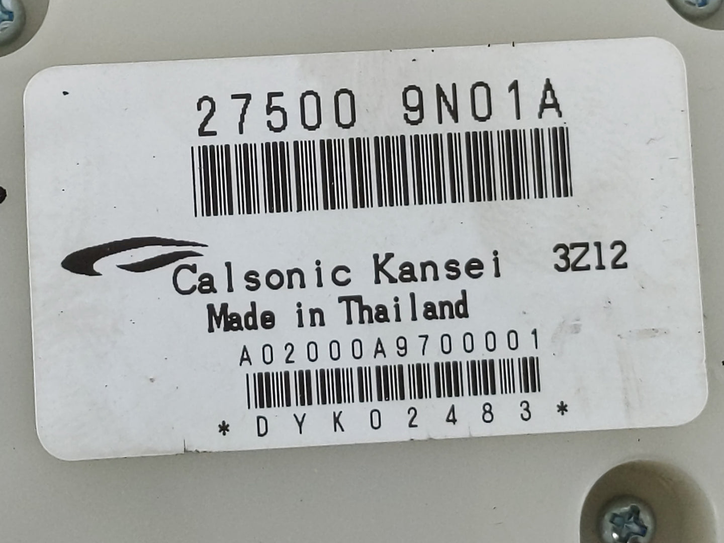 2014 Nissan Maxima Climate Control Module Temperature AC/Heater Replacement P/N:27500 9N01A Fits OEM Used Auto Parts - Oemus