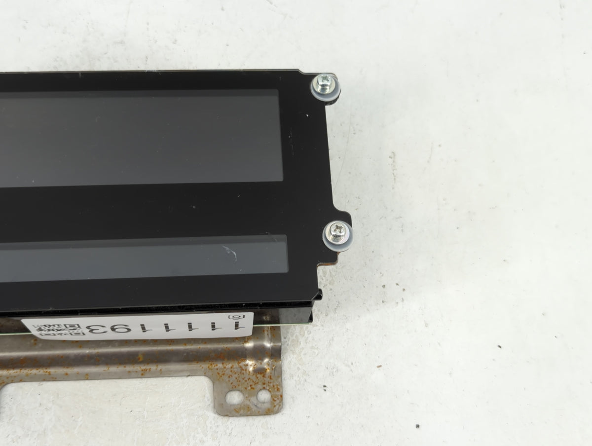 2010-2014 Nissan Maxima Information Radio Display Screen 1111193 - Oemusedautoparts1.com