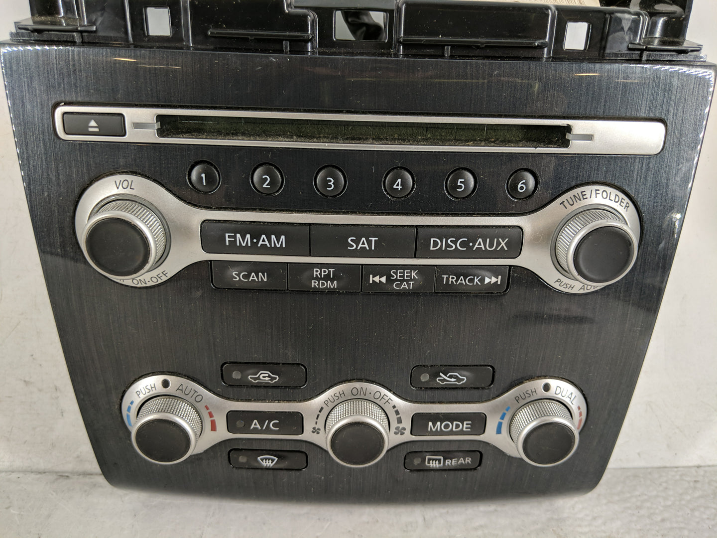 2009-2014 Nissan Maxima Climate Control Module Temperature AC/Heater Replacement Fits Fits 2009 2010 2011 2012 2013 2014 OEM