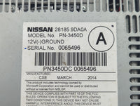 2012-2014 Nissan Maxima Radio AM FM Cd Player Receiver Replacement P/N:28185 9DA0A Fits Fits 2012 2013 2014 OEM Used Auto Pa