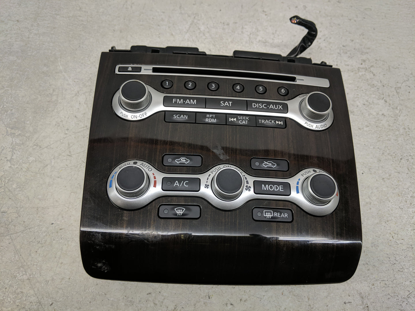 2014 Nissan Maxima Climate Control Module Temperature AC/Heater Replacement P/N:F21PB1040B Fits Fits 2013 2015 2016 OEM Used