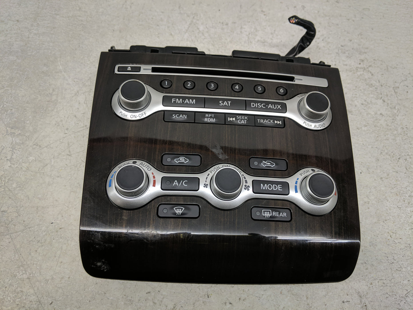 2014 Nissan Maxima Climate Control Module Temperature AC/Heater Replacement P/N:F21PB1040B Fits Fits 2013 2015 2016 OEM Used