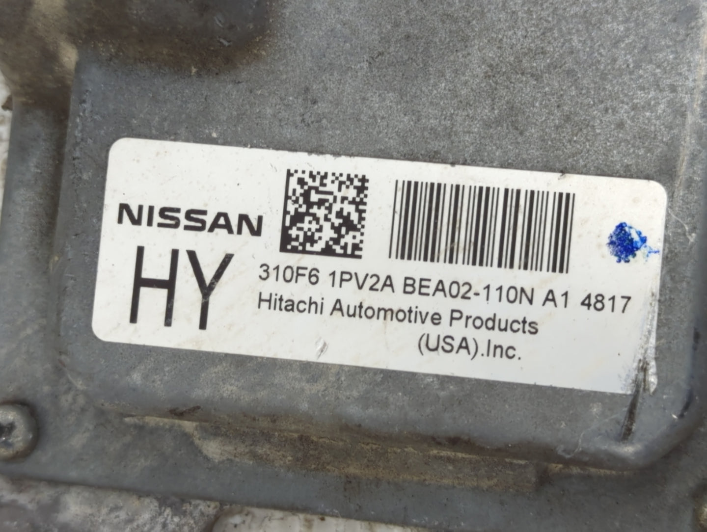 2014-2014 Nissan Maxima Transmission Control Module Tcu Tcm 310369df1a - Oemusedautoparts1.com
