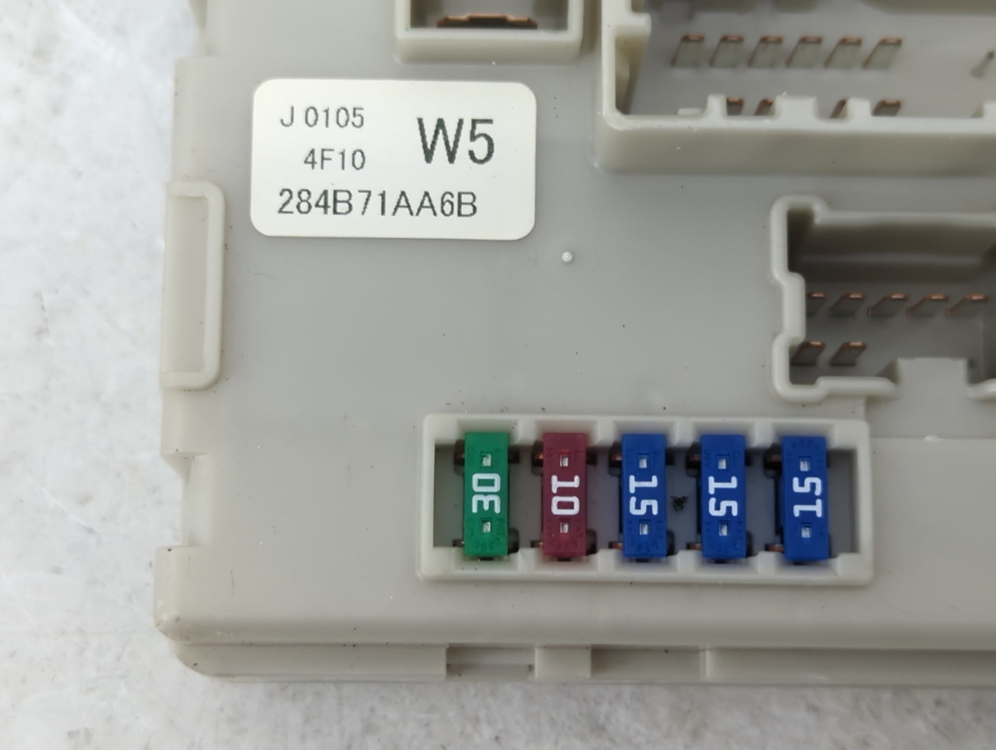 2009-2014 Nissan Maxima Fusebox Fuse Box Panel Relay Module P/N:284B71AA6B Fits Fits 2009 2010 2011 2012 2013 2014 OEM Used 