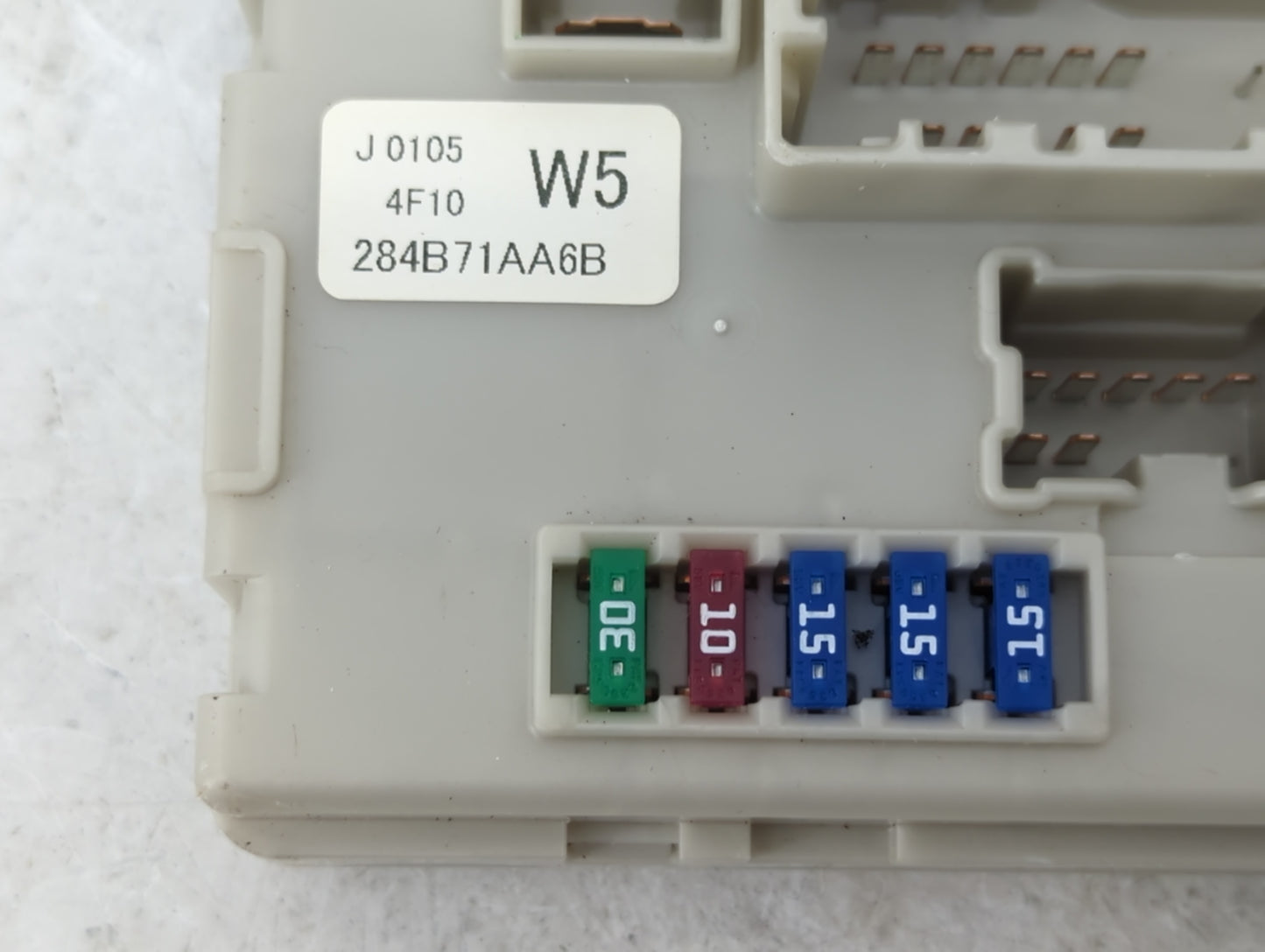 2009-2014 Nissan Maxima Fusebox Fuse Box Panel Relay Module P/N:284B71AA6B Fits Fits 2009 2010 2011 2012 2013 2014 OEM Used 