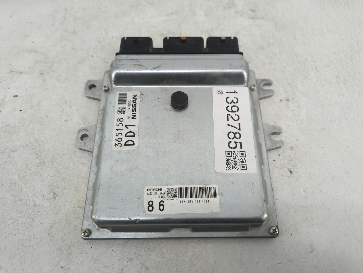 2014 Nissan Maxima PCM Engine Control Computer ECU ECM PCU OEM P/N:NEC009-003 Fits OEM Used Auto Parts - Oemusedautoparts1.c