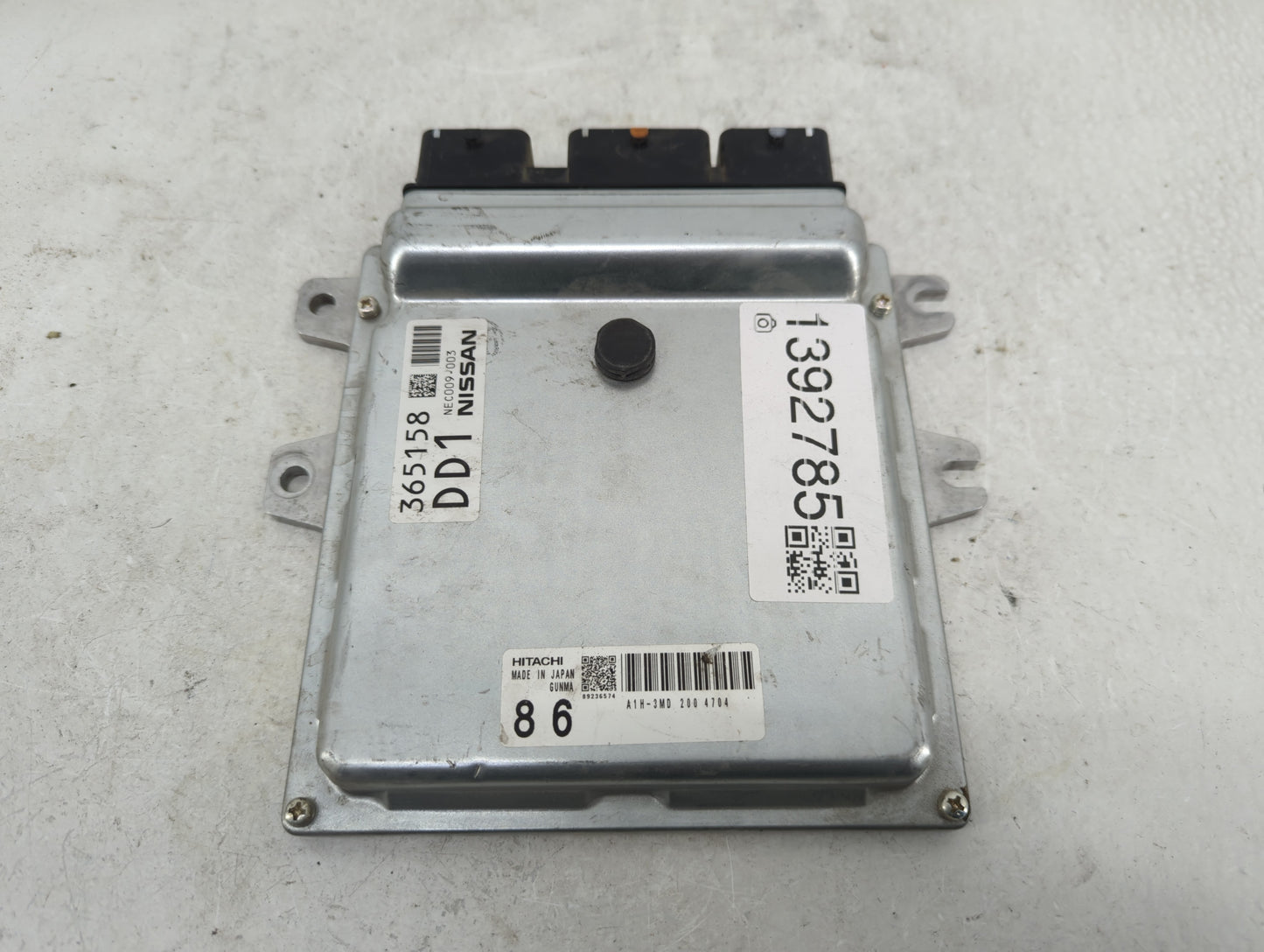 2014 Nissan Maxima PCM Engine Control Computer ECU ECM PCU OEM P/N:NEC009-003 Fits OEM Used Auto Parts - Oemusedautoparts1.c