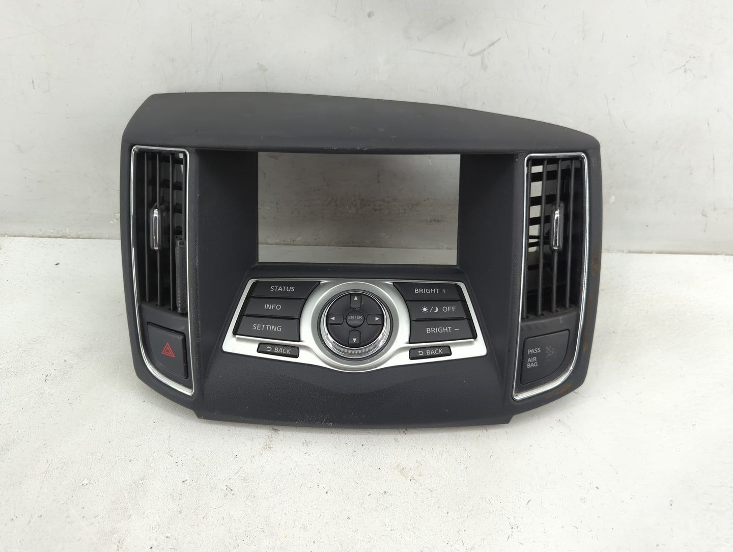 2012-2014 Nissan Maxima Radio AM FM Cd Player Receiver Replacement P/N:9N00B-210451 Fits Fits 2012 2013 2014 OEM Used Auto P