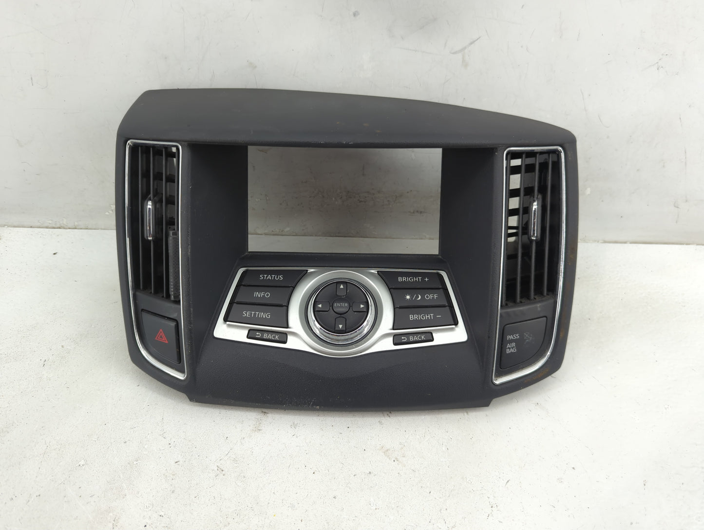 2012-2014 Nissan Maxima Radio AM FM Cd Player Receiver Replacement P/N:9N00B-210451 Fits Fits 2012 2013 2014 OEM Used Auto P