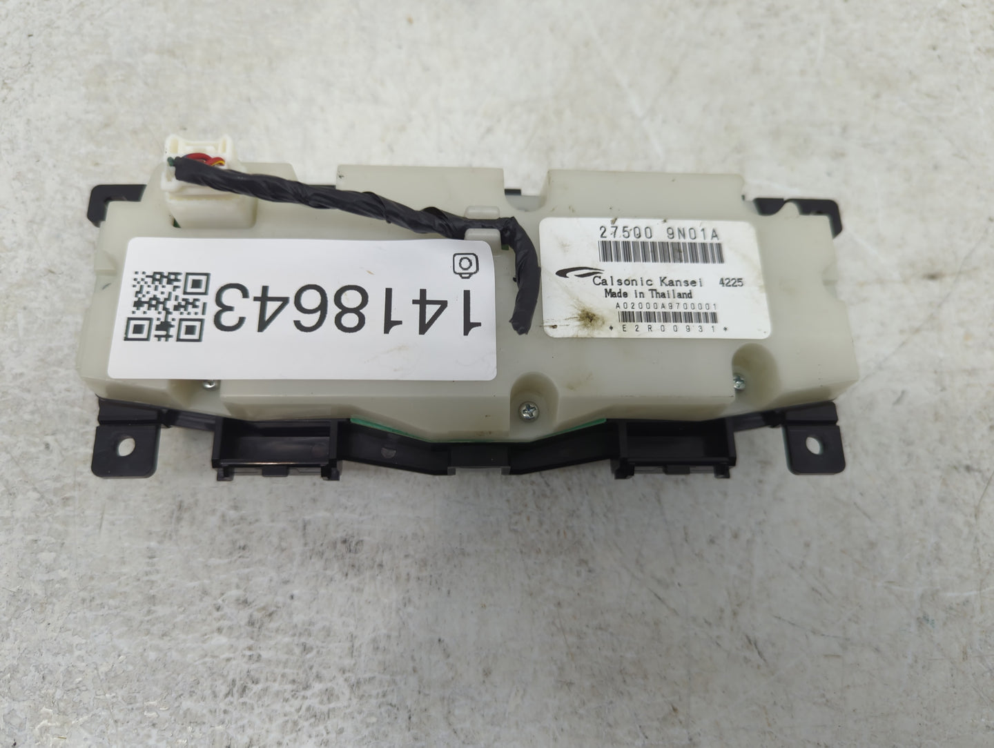 2009-2014 Nissan Maxima Climate Control Module Temperature AC/Heater Replacement P/N:27500 9N01A Fits OEM Used Auto Parts - 