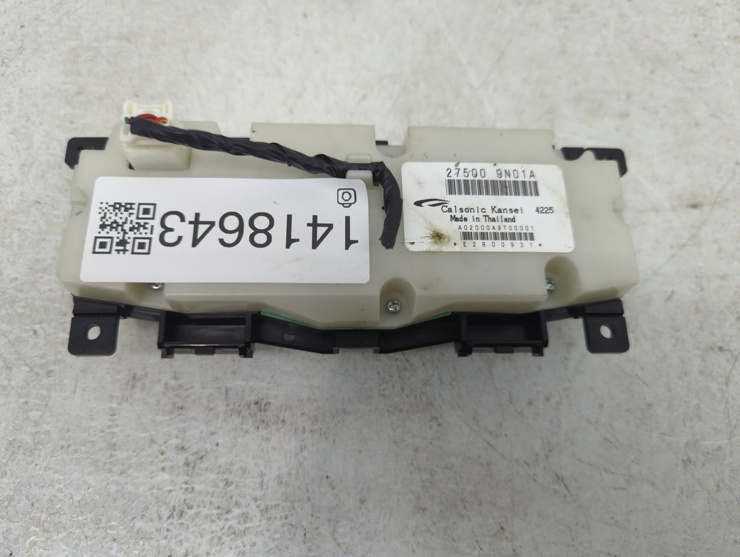 2009-2014 Nissan Maxima Climate Control Module Temperature AC/Heater Replacement P/N:27500 9N01A Fits OEM Used Auto Parts - 