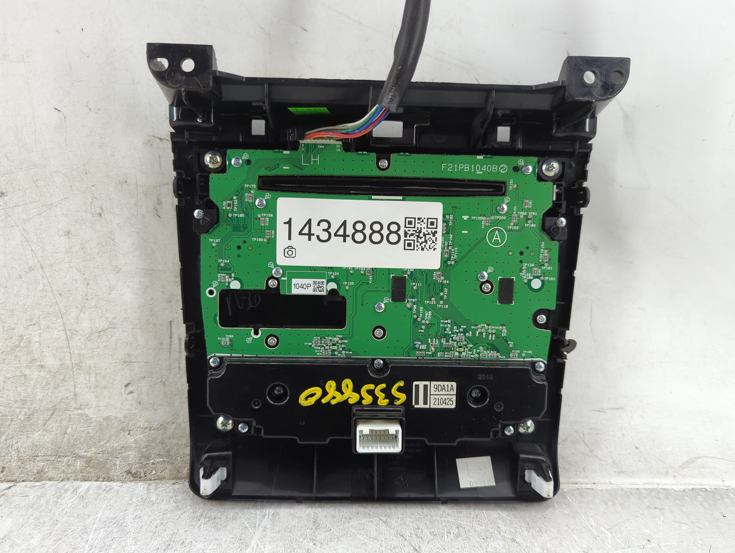2012-2014 Nissan Maxima Radio AM FM Cd Player Receiver Replacement P/N:F21PB1040B 9DA1A, 210425 Fits Fits 2012 2013 2014 OEM