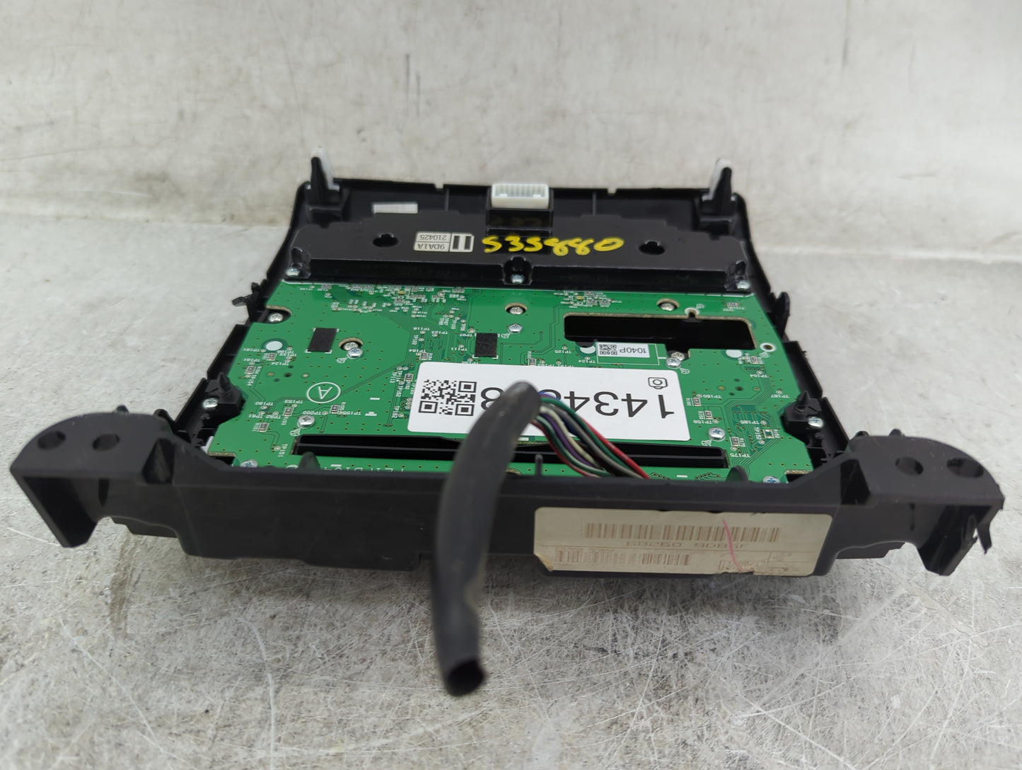2012-2014 Nissan Maxima Radio AM FM Cd Player Receiver Replacement P/N:F21PB1040B 9DA1A, 210425 Fits Fits 2012 2013 2014 OEM