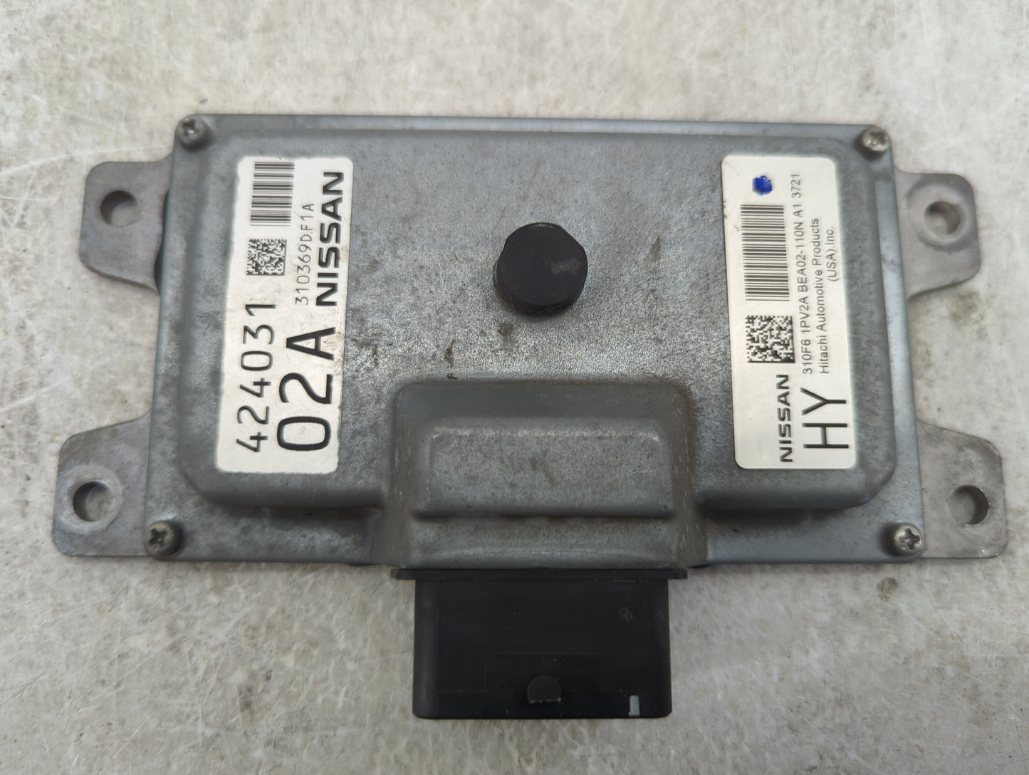 2014 Nissan Maxima PCM Engine Control Computer ECU ECM PCU OEM P/N:310369DF1A Fits OEM Used Auto Parts - Oemusedautoparts1.c