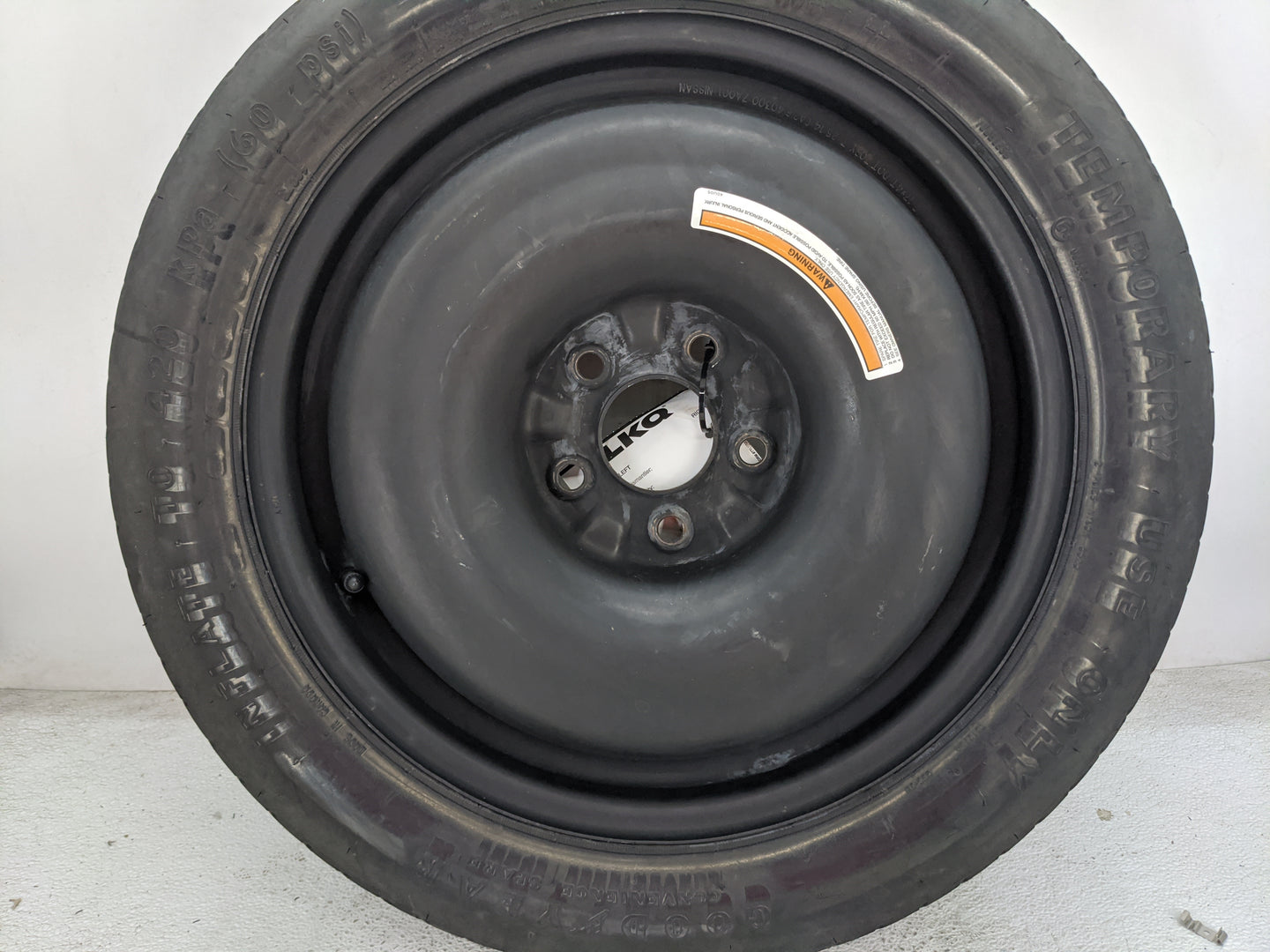 2004-2022 Nissan Maxima Spare Donut Tire Wheel Rim Oem 1461475 - Oemusedautoparts1.com