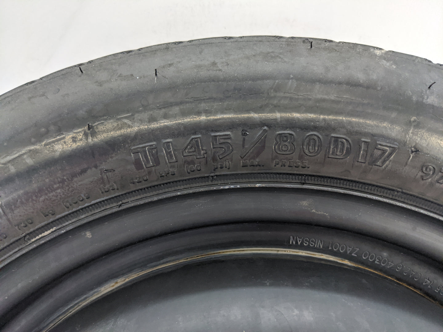 2004-2022 Nissan Maxima Spare Donut Tire Wheel Rim Oem 1461475 - Oemusedautoparts1.com